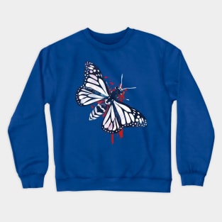 Butterfly wasp vampire Crewneck Sweatshirt